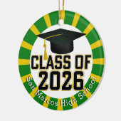 2026年の学校カラーズクラス写真 セラミックオーナメント (左)