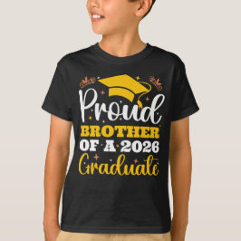 2026年の家族パーティーマッチングクルーの誇り高き兄 Tシャツ