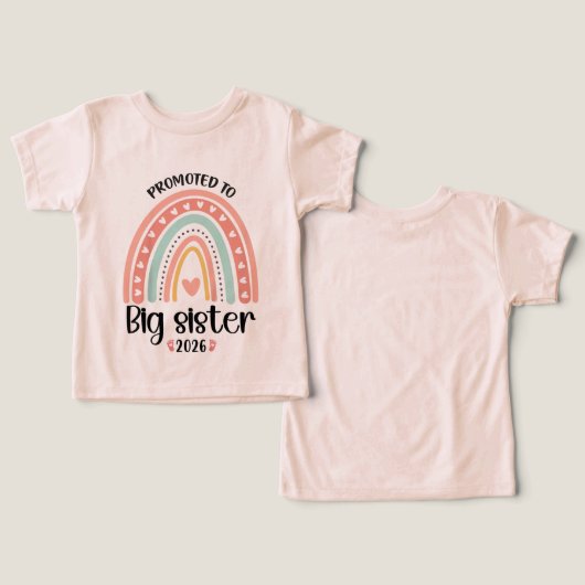 2026年の幼児に昇進 (デザイン正面&裏面)