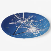 2026年の新年のスパーカー ペーパープレート (アングル)