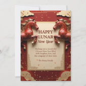 2026年の新年2026中国の年 シーズンカード (正面)