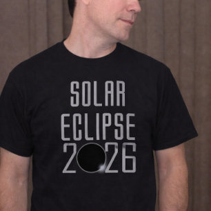 2026年の日食 Tシャツ