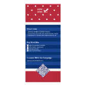 2026年の民主政治候補運動 ラックカード (裏面)