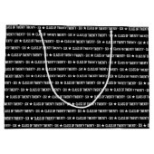 2026年の現代的なタイポグラフィの新クラス ラージペーパーバッグ (裏面)