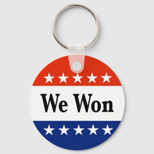 2026年の選挙で当選した キーホルダー (正面)