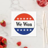 2026年の選挙で当選した スタンダードカクテルナプキン (インサイチュ)