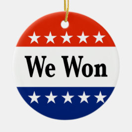 2026年の選挙で当選した セラミックオーナメント