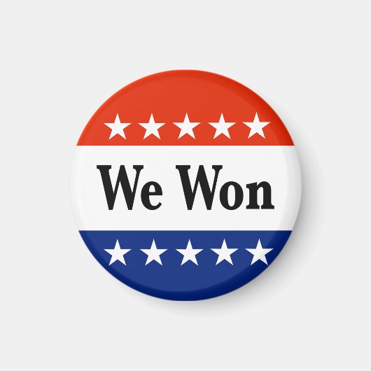 2026年の選挙で当選した マグネット (正面)