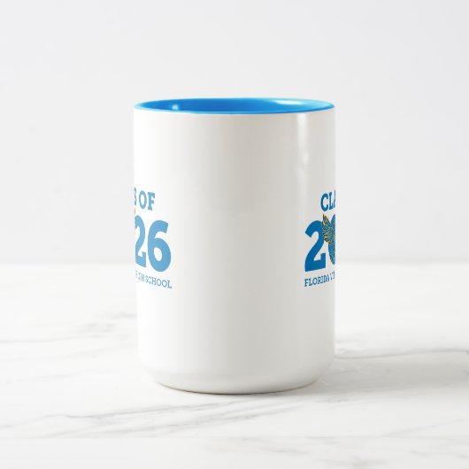 2026年のFVHSクラス ツートーンマグカップ (中央)