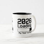 2026年は私の年 ツートーンマグカップ (正面右)