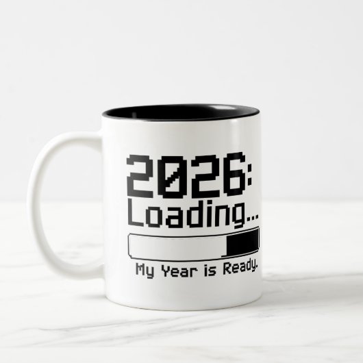 2026年は私の年 ツートーンマグカップ (左)