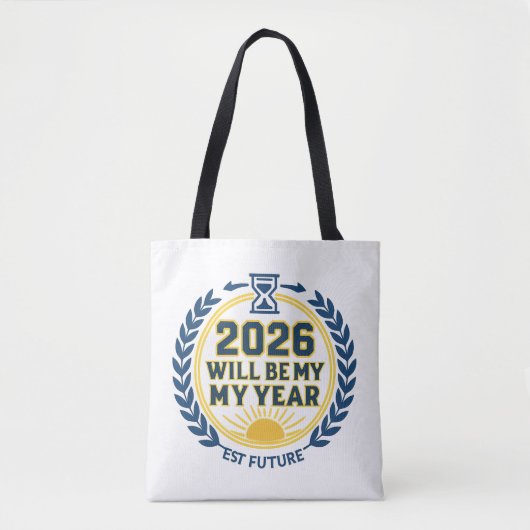 2026年は私の年 トートバッグ (正面)