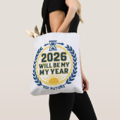 2026年は私の年 トートバッグ (クローズアップ)