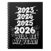 2026年は私の年 ノートブック (正面)