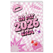 2026年は私の時代 ピンクの美意識カレンダー 引用付き カレンダー (カバー)