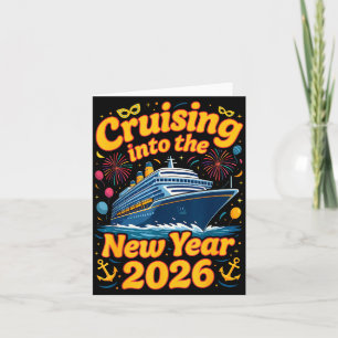 2026年へクルージング!新年クルースクワッドファミリーメンバー カード