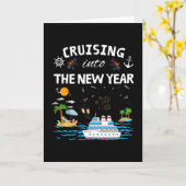 2026年へ家族でクルーズ 新年のマッチ ファミリーバケーション カード (黄色い花)