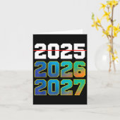 2026年ももうすぐ！ 2027年 おもしろ 67 メモ カード (黄色い花)