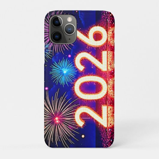 2026年をお祝いしよう: 明るい未来のスパークデザイン Case-Mate iPhoneケース (裏)