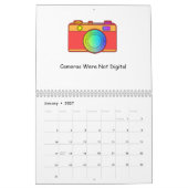 2026年を思い出す カレンダー (1月 2027)