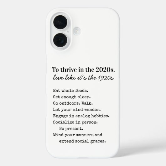 2026年を意図的に生き抜く Case-Mate iPhoneケース (裏面)