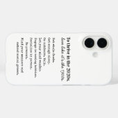 2026年を意図的に生き抜く Case-Mate iPhoneケース (裏面 (横))