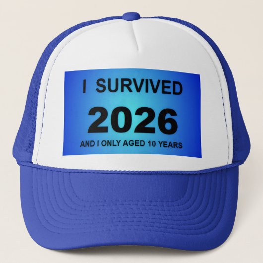 2026年を生き延びた キャップ (正面)