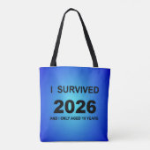 2026年を生き延びた トートバッグ (裏面)