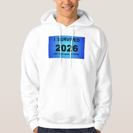2026年を生き延びた パーカ (正面)