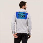 2026年を生き延びた パーカ (裏面フル)
