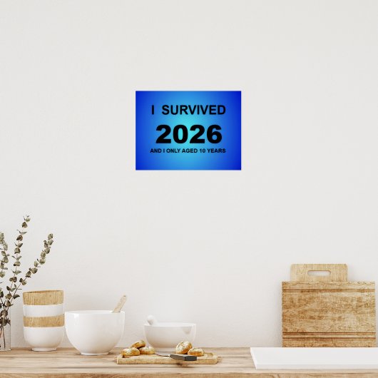 2026年を生き延びた ポスター (キッチン)