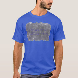 2026年アイスランドの皆既日食 Tシャツ
