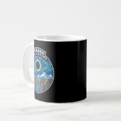 2026年アイスランド皆既日食 オーロラ コーヒーマグカップ (正面左)