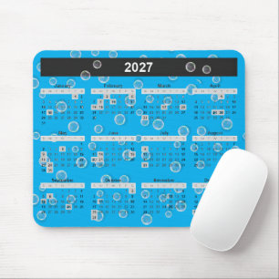 2026年アクアのカレンダーブラブル マウスパッド