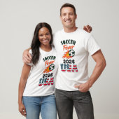 2026年アメリカサッカーファンギア限定版 Tシャツ (ユニセックス)