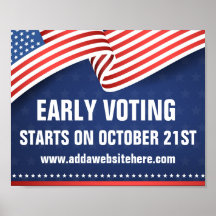 2026年アメリカ中間選挙 早期投票 アメリカ国旗