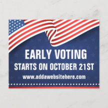 2026年アメリカ中間選挙 早期投票 アメリカ国旗