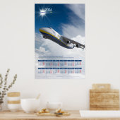 2026年アントノフAn-225 ミャー  追悼 ポスター カレンダー (キッチン)