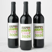 2026年アースデーおめでとう ワインラベル (ボトル)