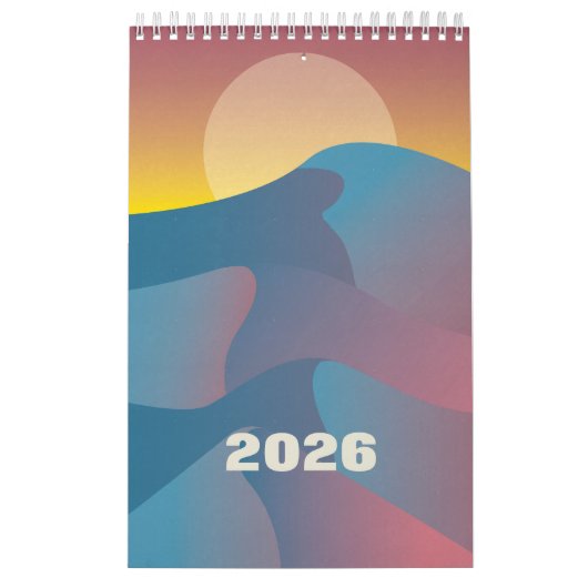 2026年イラスト・アート・カレンダー カレンダー (カバー)