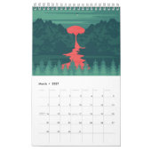 2026年イラスト・アート・カレンダー カレンダー (3月 2027)
