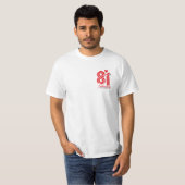 2026年インドネシア独立記念日81周年 Tシャツ (正面フル)