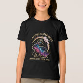 2026年イースターの夜 空に浮かぶウサギの星座 トライブレンドＴシャツ (正面)