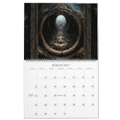 2026年エイリアン建築超現実美術カレンダー カレンダー (3月 2027)