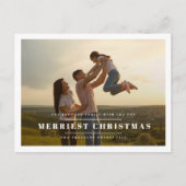 2026年エレガント初の金ゴールド写真フレーム ポストカード (正面)