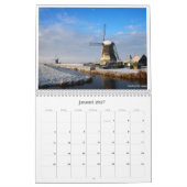 2026年オランダの風景写真 カレンダー (1月 2027)