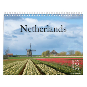 2026年オランダの風景写真 カレンダー