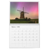 2026年オランダの風車の写真 カレンダー (2月 2026)
