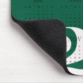 2026年カスタム年カレンダー マウスパッド (コーナー)