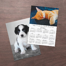 2026年カスタム暦新年おめでとう シーズンカード